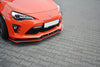 FOR FRONT SPLITTER V.4 TOYOTA GT86 FACELIFT