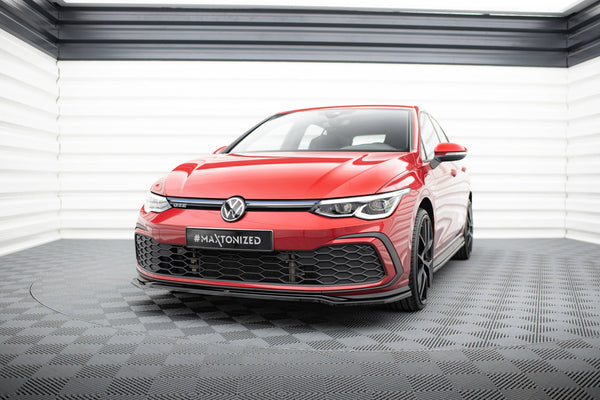 FOR VOLKSWAGEN - MK8 GOLF GTI / R-LINE - FRONT SPLITTER - V4