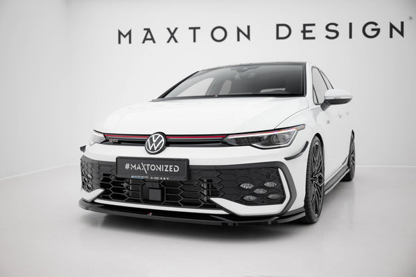 FOR VOLKSWAGEN - MK8.5 GOLF GTI / GTE / R-LINE - FACELIFT - FRONT SPLITTER - V4