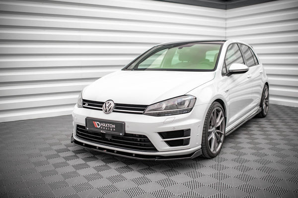 FOR VOLKSWAGEN - MK7 GOLF R - FRONT SPLITTER - V4