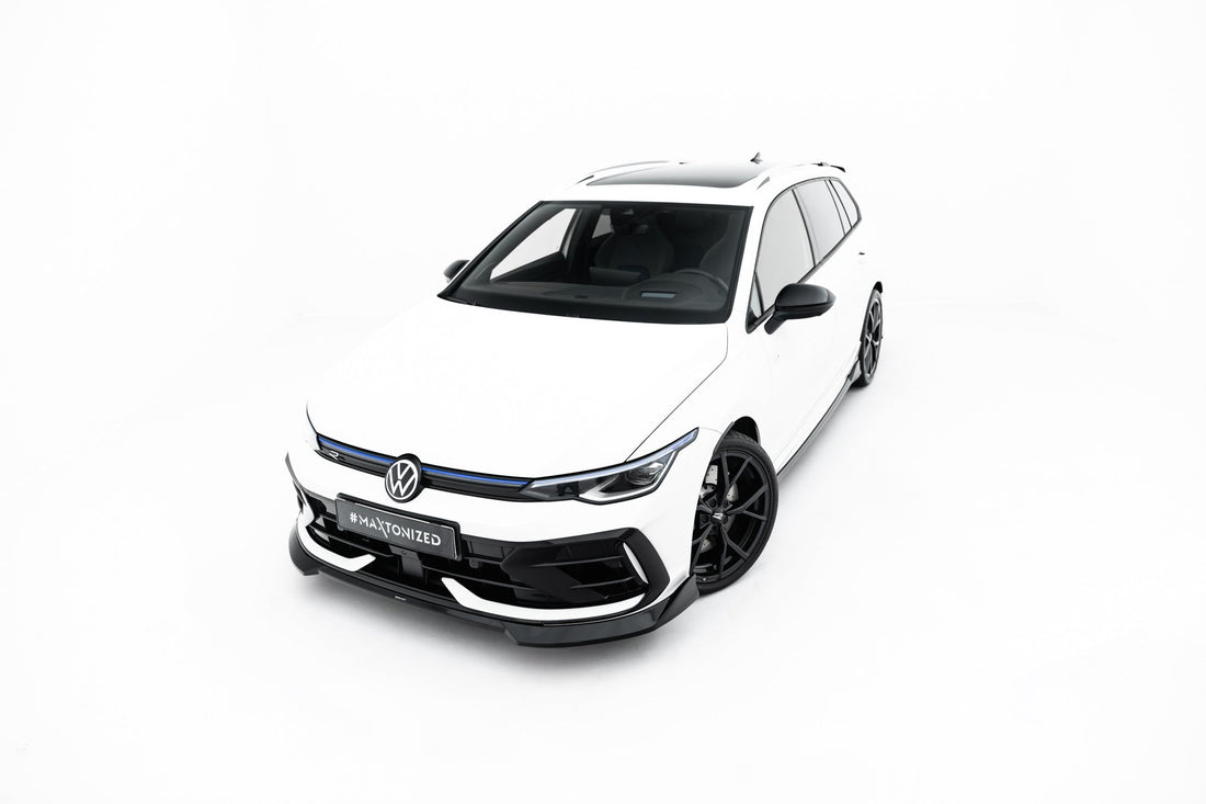FOR VOLKSWAGEN - MK8 FACELIFT GOLF R - FRONT SPLITTER - V4