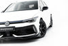 FOR VOLKSWAGEN - MK8 FACELIFT GOLF R - FRONT SPLITTER - V4