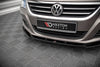 FOR VOLKSWAGEN - PASSAT CC - FRONT SPLITTER - STANDARD BUMPER - V4