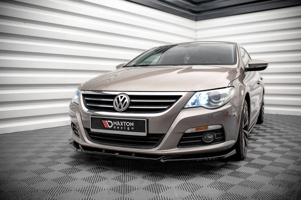 FOR VOLKSWAGEN - PASSAT CC - FRONT SPLITTER - STANDARD BUMPER - V4