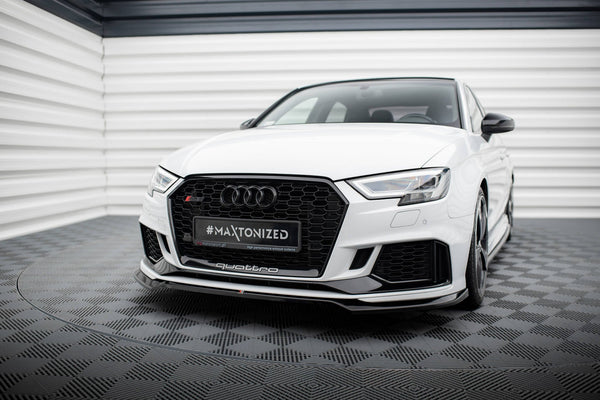 FOR AUDI - RS3 8V FACELIFT - SEDAN - FRONT SPLITTER - V5