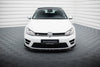 FOR VOLKSWAGEN - MK7 GOLF R - FRONT SPLITTER - V5 + FLAPS