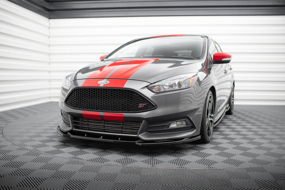 Front Splitter V.5 suitable for Ford Focus ST Mk3 Facelift