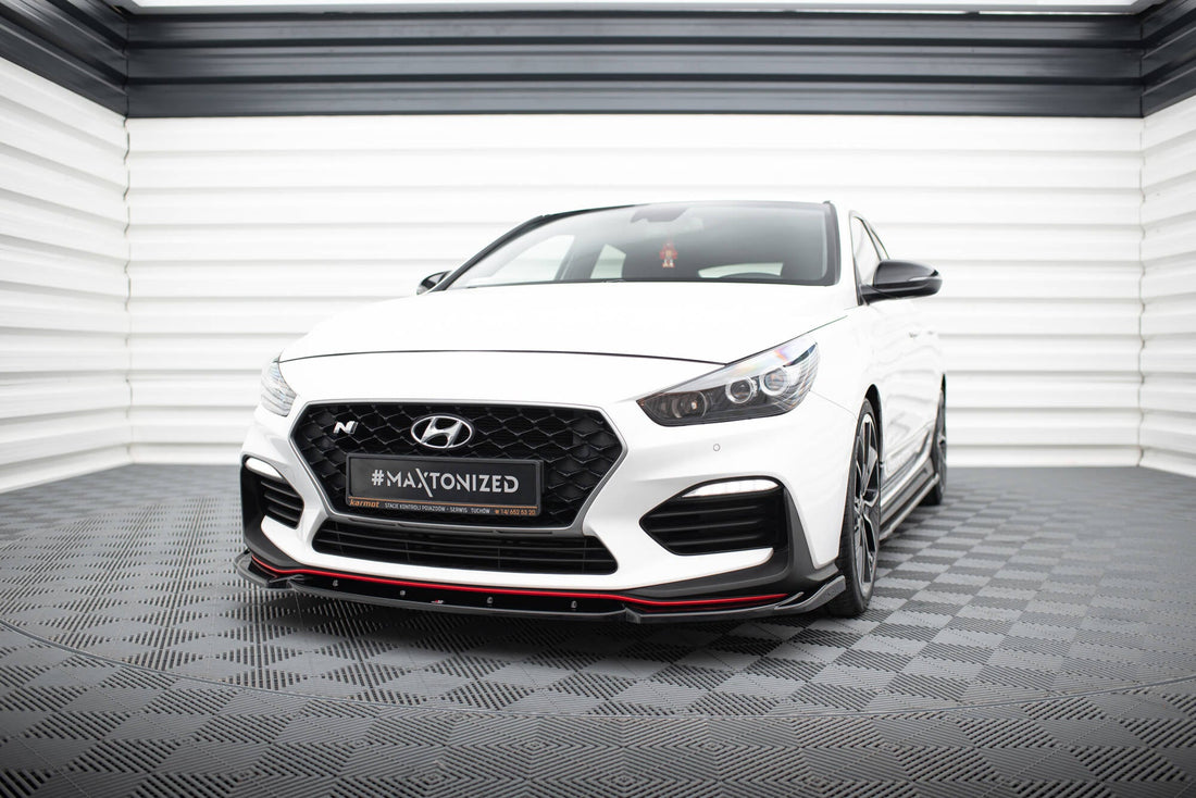 Front Splitter V.5 suitable for Hyundai I30 N Mk3 Hatchback/ Fastback