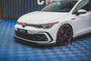 FOR VOLKSWAGEN - MK8 GOLF GTI / R-LINE - FRONT SPLITTER - V1