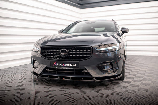 FOR VOLVO - V90 MK2 - R DESIGN - FRONT SPLITTER - V1