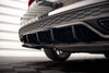 FOR AUDI - A3 / S3  - S-LINE - 8Y - CENTRAL REAR SPLITTER (WITH VERTICAL BARS)