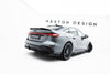 FOR AUDI - A5 S-LINE SEDAN/ AVANT - B10 - REAR SPLITTER (WITH VERTICAL BARS)