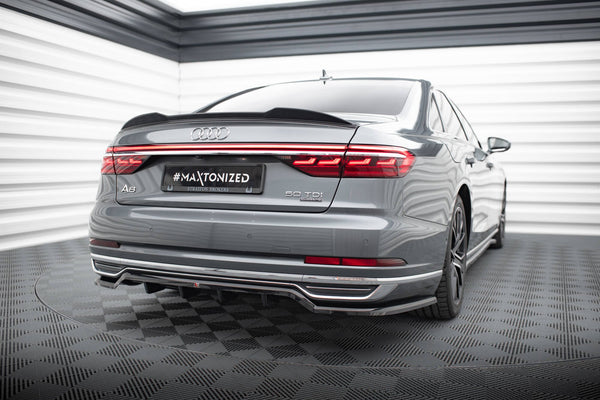 FOR AUDI - A8 - D5 - CENTRAL REAR SPLITTER (WITH VERTICAL BARS)