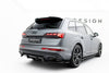 FOR AUDI - Q7 S-LINE - MK2 FACELIFT 2 - REAR SPLITTER (WITH VERTICAL BARS)