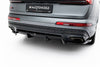 FOR AUDI - Q7 S-LINE - MK2 FACELIFT 2 - REAR SPLITTER (WITH VERTICAL BARS)