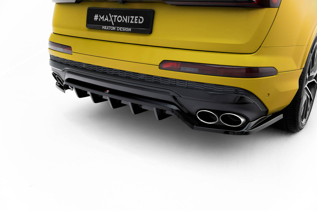 FOR AUDI - SQ7 - MK2 - (4M) - FACELIFT - REAR SPLITTER (WITH VERTICAL BARS)