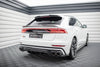 FOR AUDI - SQ8 MK1 - CENTRAL REAR SPLITTER (WITH VERTICAL BARS)