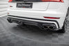 FOR AUDI - SQ8 MK1 - CENTRAL REAR SPLITTER (WITH VERTICAL BARS)