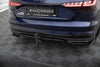 FOR AUDI - A4 S-LINE - B9 FACELIFT - REAR SPLITTER (WITH VERTICAL BARS) - V2