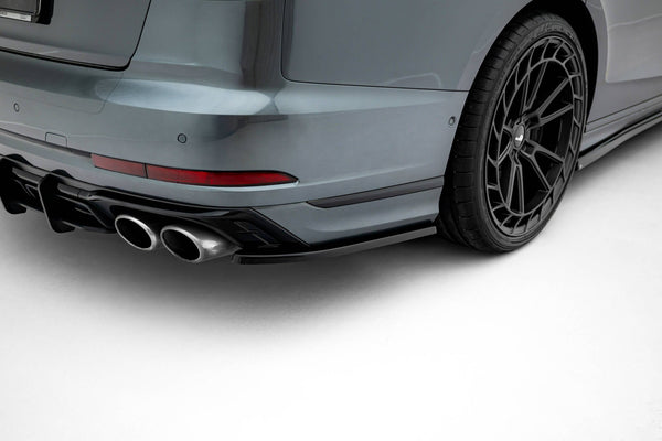 FOR AUDI - S8 - D5 FACELIFT - REAR SIDE SPLITTERS