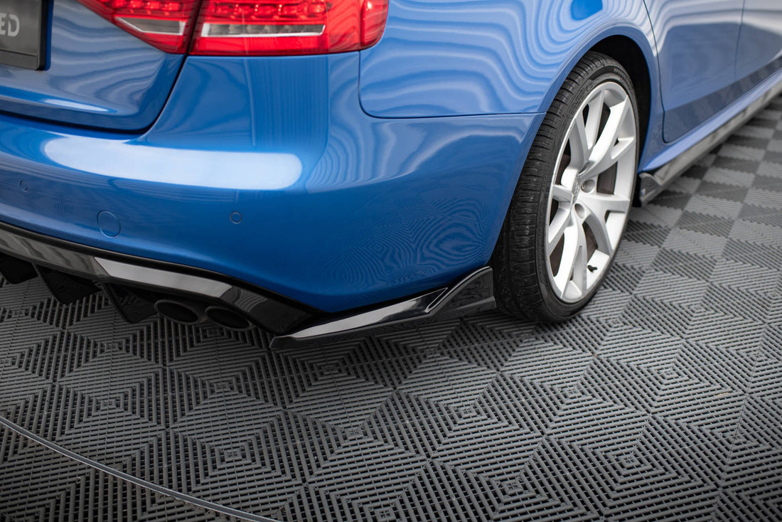FOR AUDI - S4 SEDAN - B8 - REAR SIDE SPLITTERS - V2
