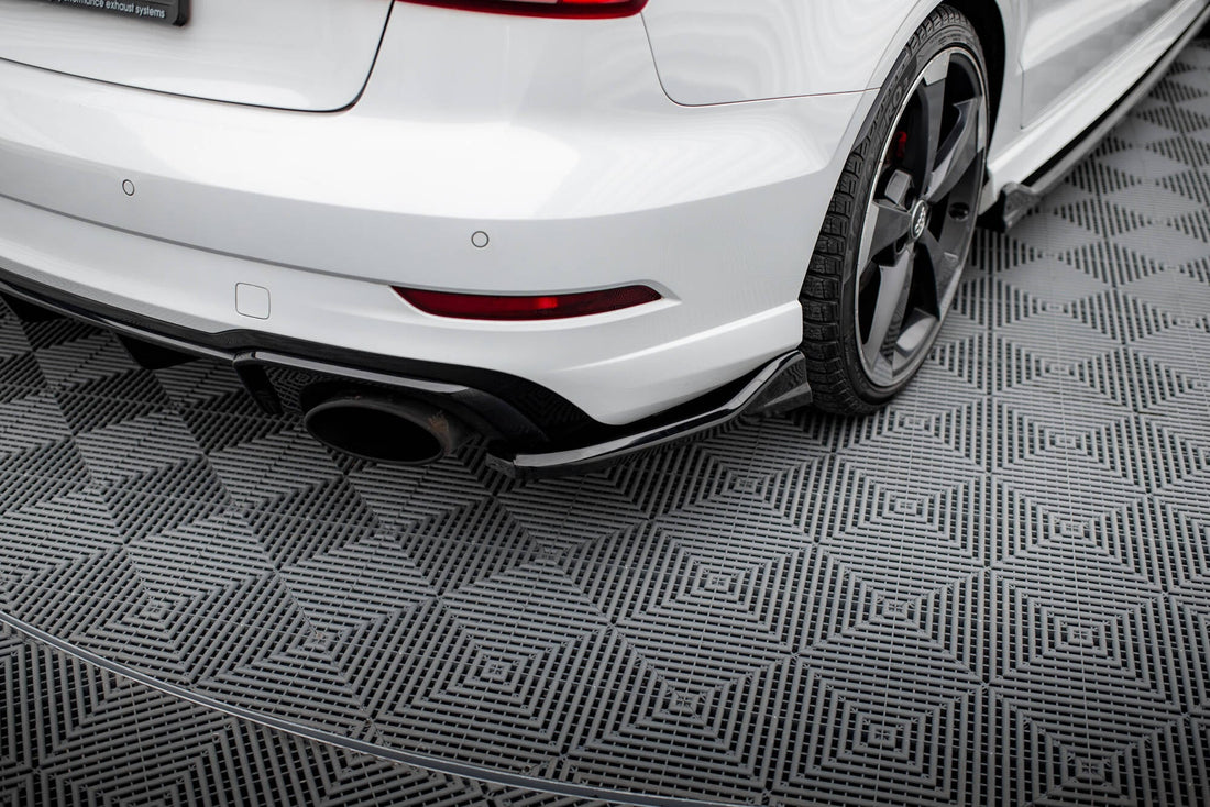 FOR AUDI - RS3 8V FACELIFT - SEDAN - REAR SIDE SPLITTERS - V3