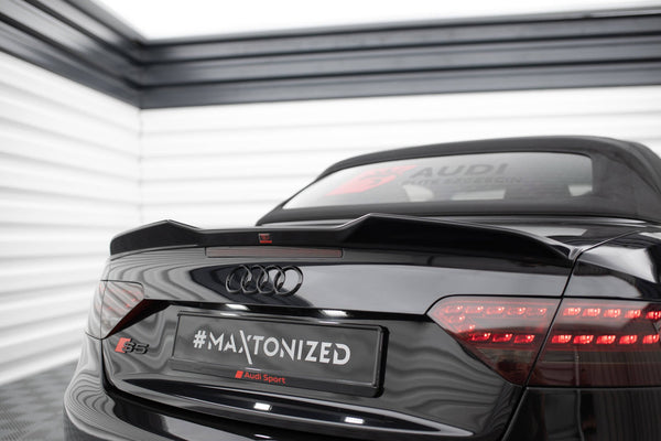 FOR AUDI - A5/S5/B8 - S-LINE - CABRIO - SPOILER CAP 3D