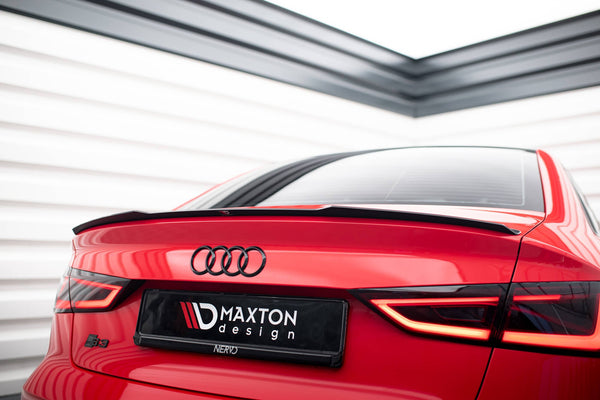FOR AUDI - A3 / A3 S-LINE / S3 / RS3 - SEDAN - 8V - SPOILER CAP