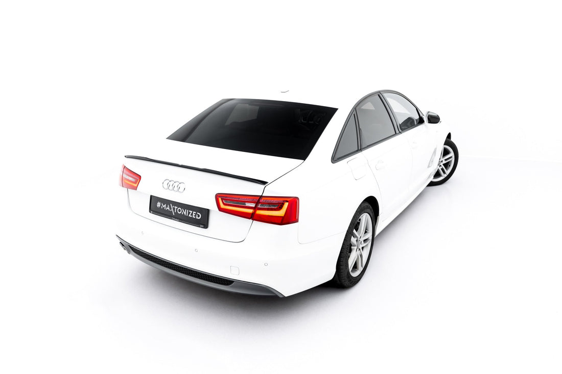 Spoiler Cap suitable for Audi A6 / A6 S-line / S6 Sedan C7 Facelift