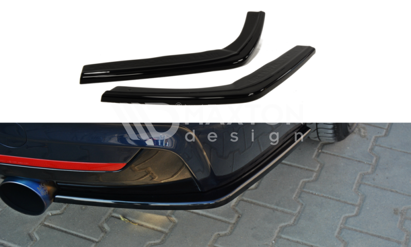 Rear Side Splitters V.1 suitable for BMW 4 F32 M-PACK