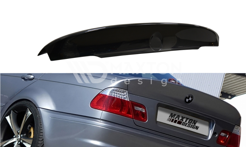 BMW - 3 Series - E46 - 4 Door Sedan - Rear Spoiler / LID Extension ...