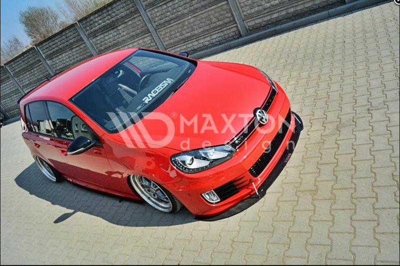 FRONT RACING SPLITTER VW GOLF MK6 GTI 35TH, Our Offer \ Volkswagen \ Golf  \ Mk6 [2008-2012] \ GTI Volkswagen \ Golf GTI \ Mk6