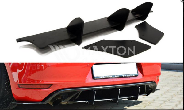 FOR VOLKSWAGEN - MK6 GOLF GTI - 35TH - REAR SIDE SPLITTERS - REAR VALANCE