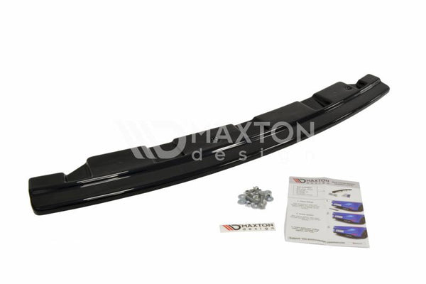 BMW - 5 Series - F10 / F11 - M Pack - Center Rear Splitters - Without Vertical Bars (fits two single exhaust tips)