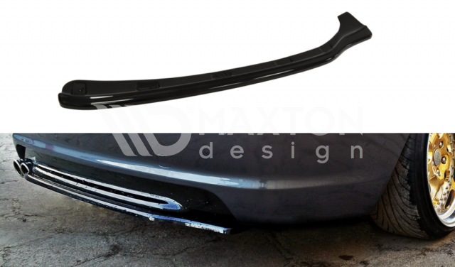 FOR BMW - 3 SERIES - E46 - M PACK - COUPE - CENTER REAR SPLITTER - (WITHOUT VERTICAL BARS)