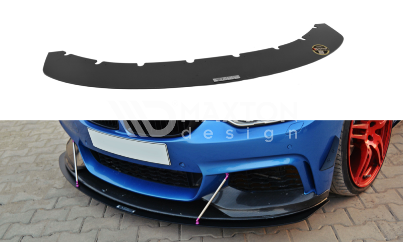 FOR BMW - 4 SERIES - F32 - M PACK - FRONT RACING SPLITTER - V.3