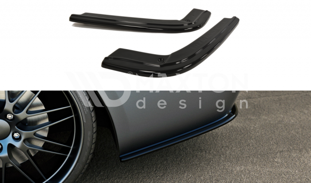 FOR BMW - 3 SERIES - E92 - M PACK - REAR SIDE SPLITTERS