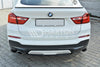 BMW - X4 F26 - M-PACK - Central Rear Splitter - Without a Vertical Bar