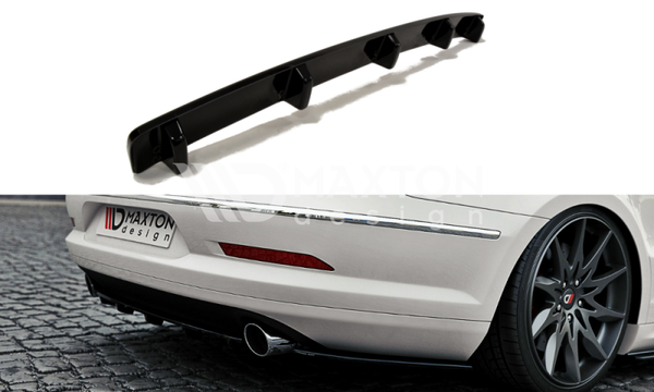 FOR VOLKSWAGEN - PASSAT CC - R36 - PREFACE - CENTRAL REAR SPLITTER - WITH VERTICAL BARS