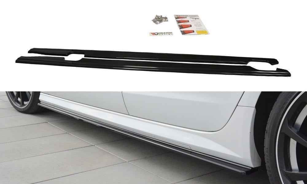 FOR AUDI - A6 C7 / S6 C7 - S-LINE - SIDE SKIRTS DIFFUSERS - FACELIFT