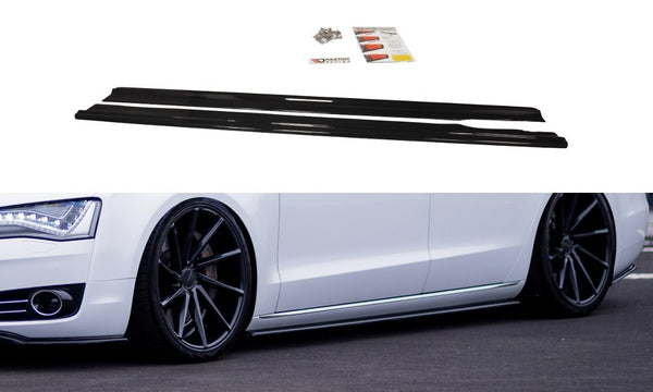 FOR AUDI - A8 D4 - SIDE SKIRTS DIFFUSERS