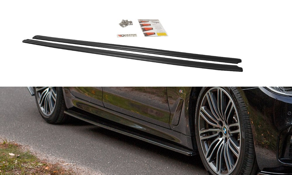 Side Skirts Diffusers V.1 suitable for BMW 5 M-Pack / M550d / M550i G30/ G31