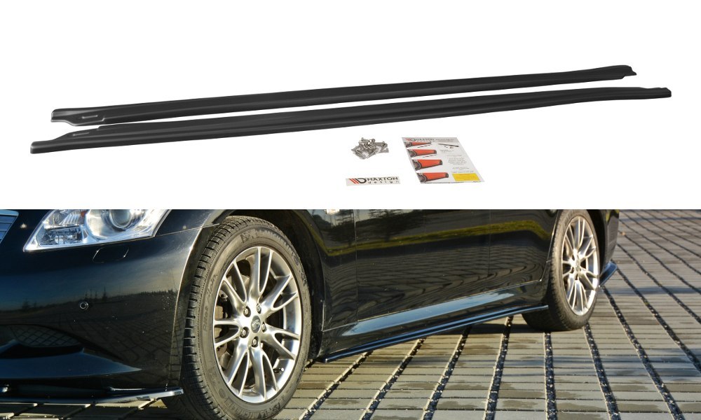 FOR INFINITI - G37 SEDAN - SIDE SKIRTS DIFFUSERS