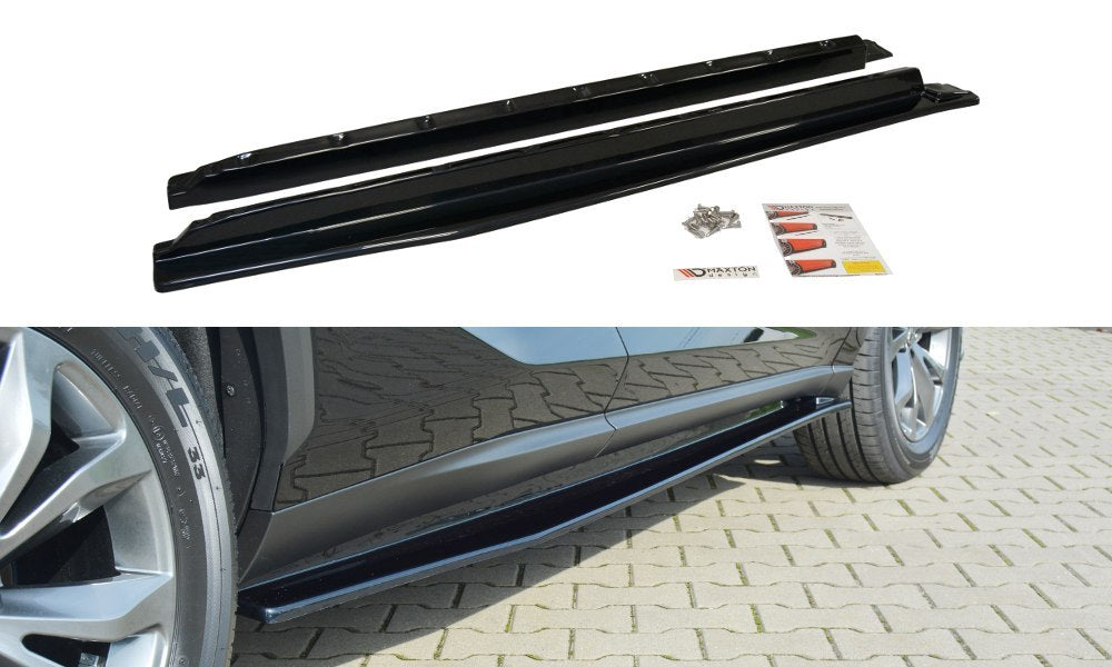 Side Skirts Diffusers suitable for Lexus NX Mk1 /Mk1 Facelift