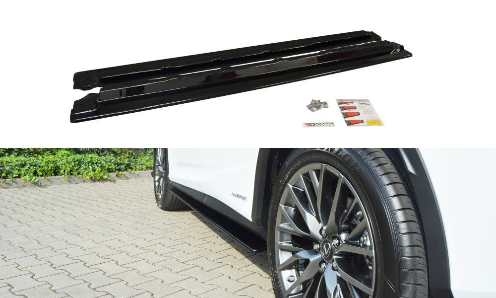 Side Skirts Diffusers suitable for Lexus RX Mk4