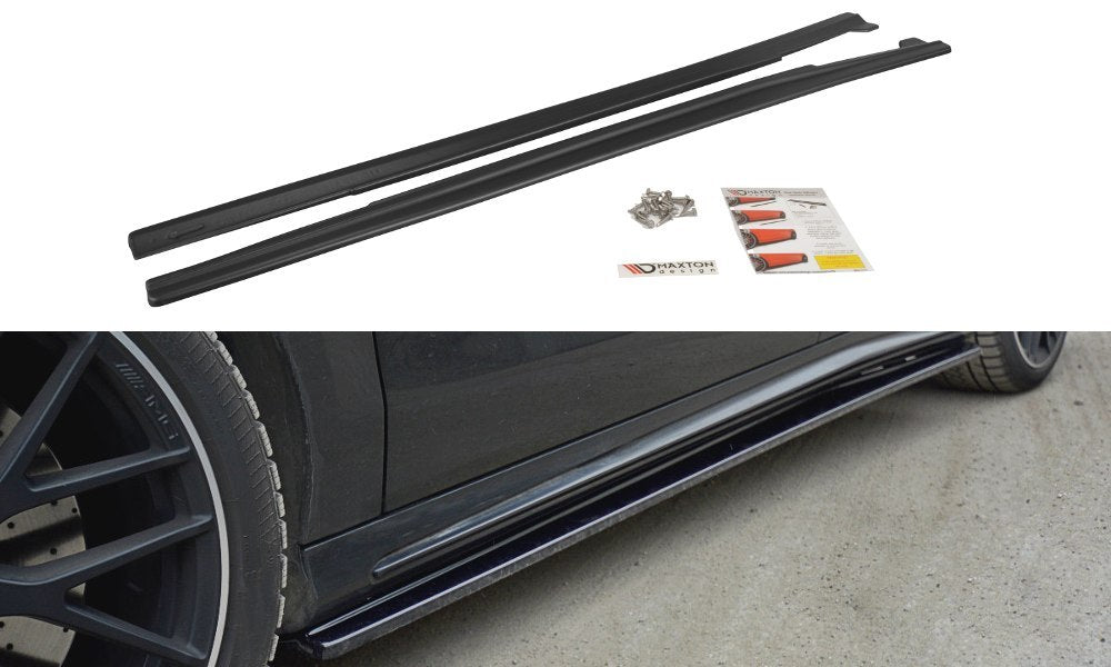 Side Skirts Diffusers suitable for Mercedes A W176/ CLA 117 AMG/ CLA 117 AMG LINE Facelift