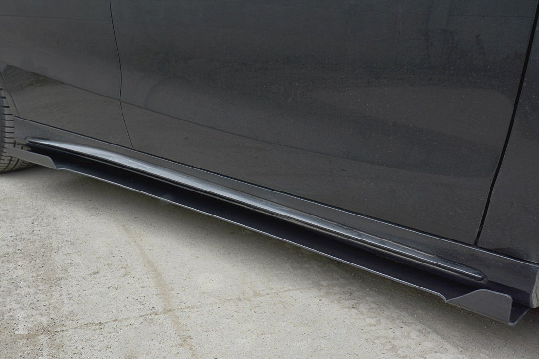 FOR MERCEDES - CLA - 45 AMG - C117 - RACING SIDE SKIRTS DIFFUSERS - FACELIFT - V1