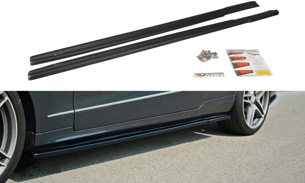 FOR MERCEDES - E - CLASS - W212 - SIDE SKIRTS DIFFUSER