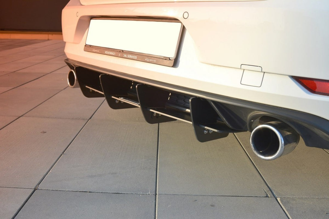 Rear Diffuser suitable for Volkswagen Golf Mk7 GTI Facelift