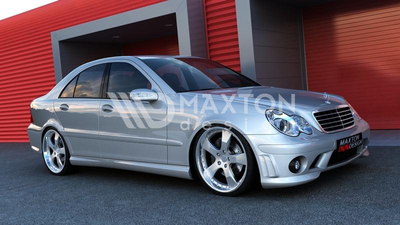 FOR MERCEDES - C-CLASS - W203 - FRONT BUMPER - AMG204 LOOK